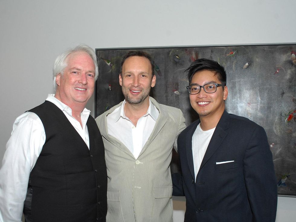 42 Bering Omega Art For Hope Art Auction at Wade Wilson Houston May 2013 Wade Wilson, Michael Crowder, Ken General