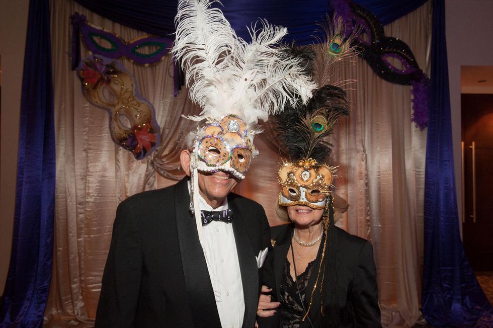 42 Dr. Malcolm and Jackie Mazow at the Eye Ball February 2015