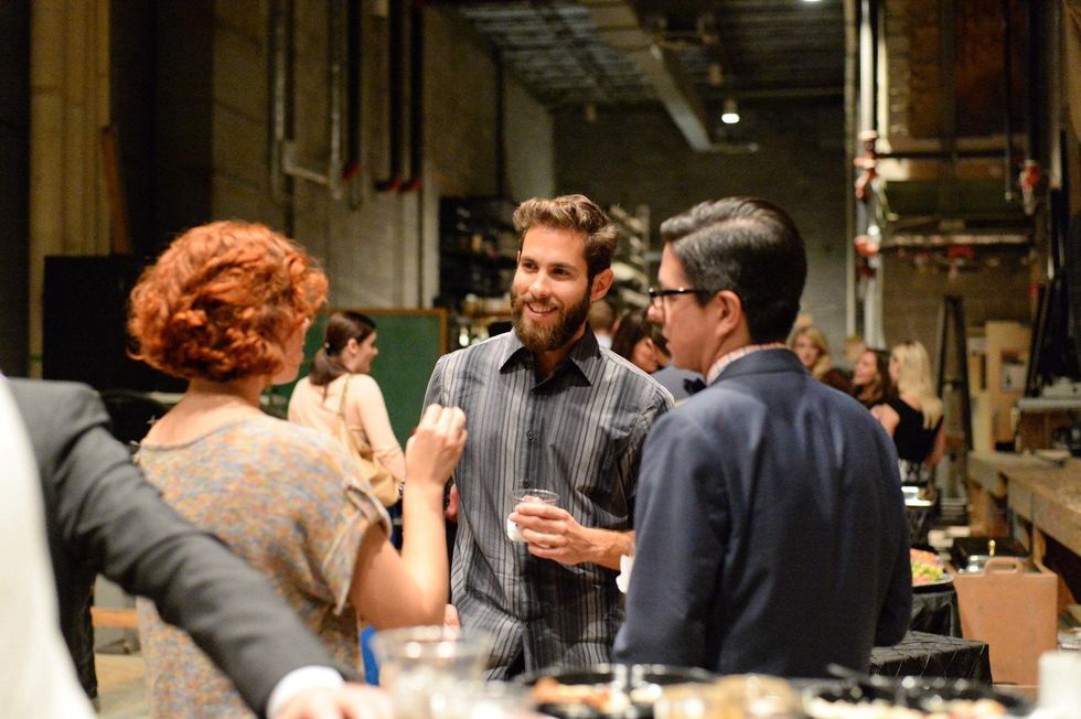 42 Party-goers at the Alley Theatre Young Professional Event - Dracula October 2014