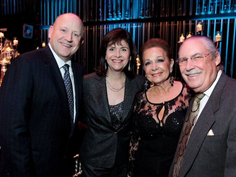 43 Tim and Roxann Neumann, from left, and Philamena and Arthur Baird at the Miller Outdoor Theatre Gala October 2013
