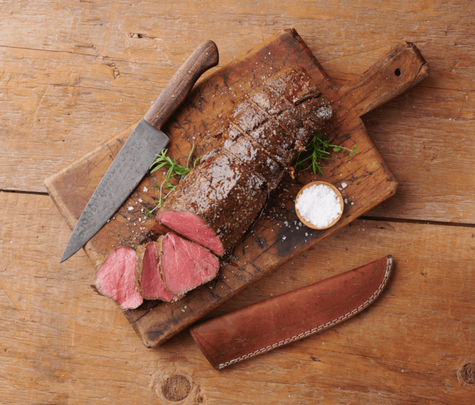 44 Farms steak plus knife new