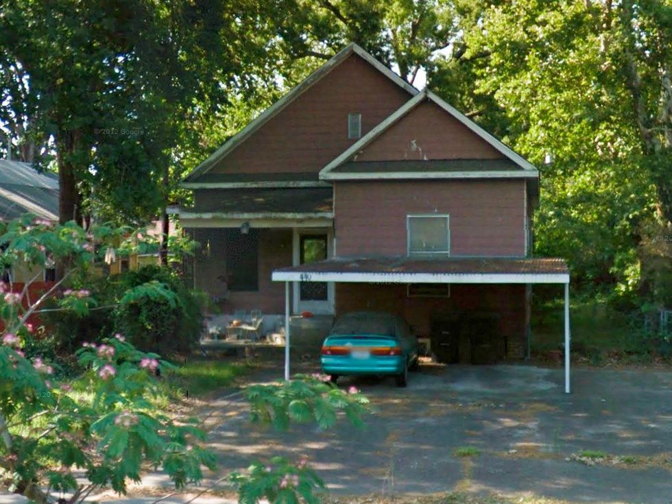 440 17th St. in the Houston Heights squatters October 2013