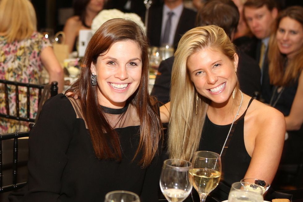 444 Molly Johnson, left, and Allie Fields at Catwalk for a Cure November 2013