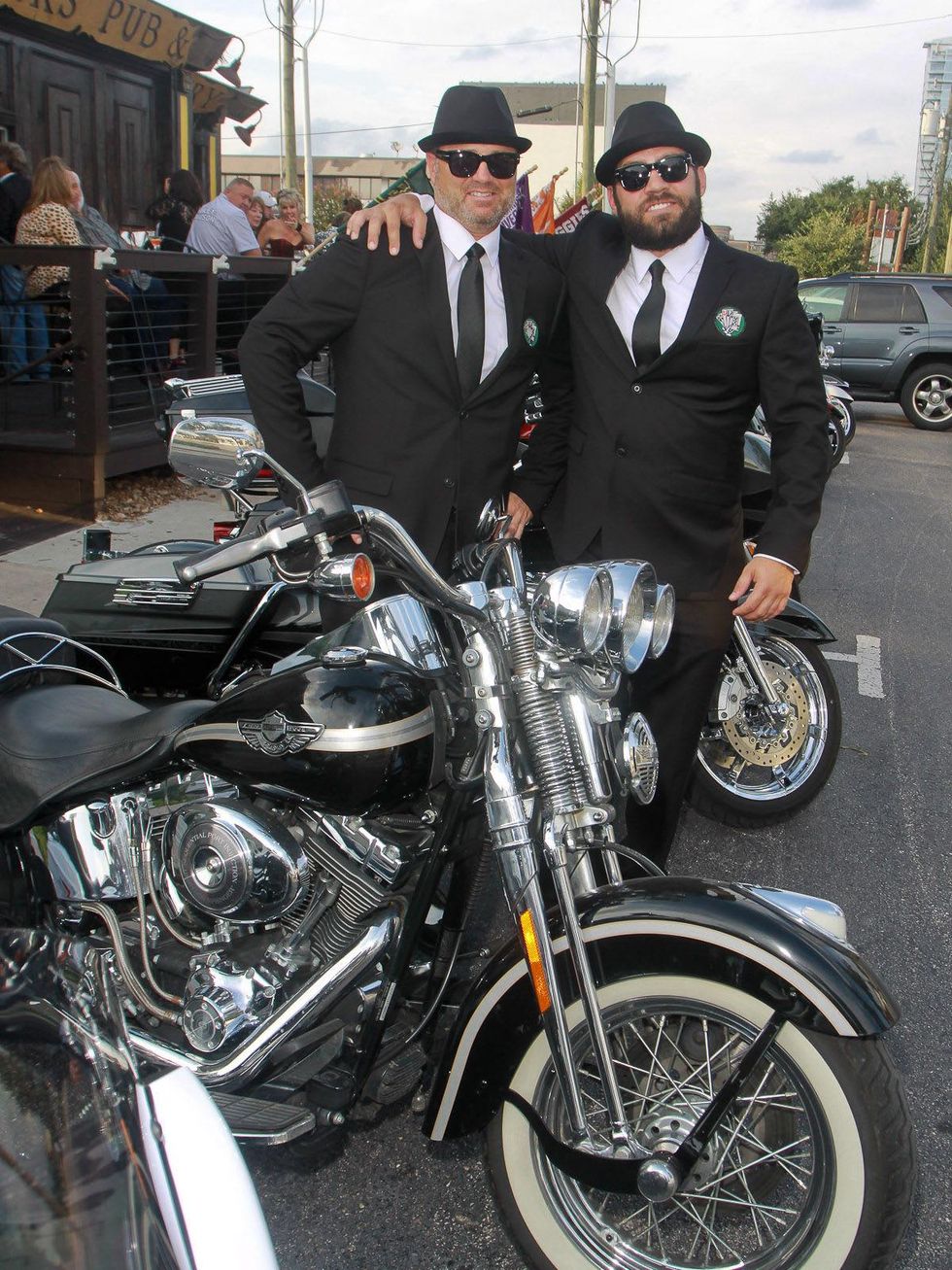 45 John Lowery, left, and Justin Dossett at Deacons of Deadwood