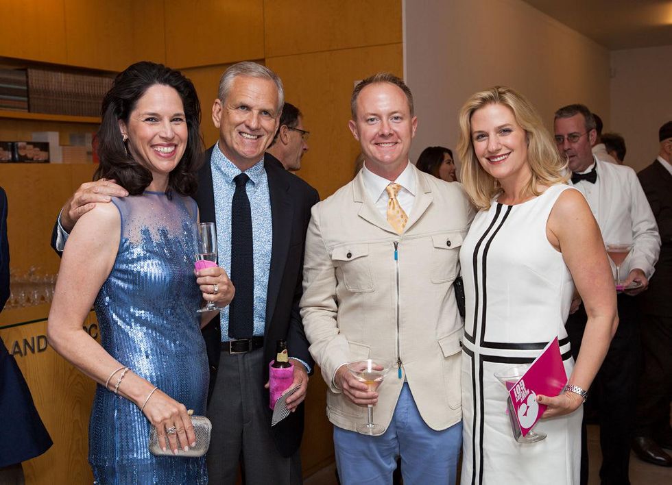 45 Kim and Richard Lucas, from left, and Billy and Christy McCartney at the Blaffer Gala May 2014