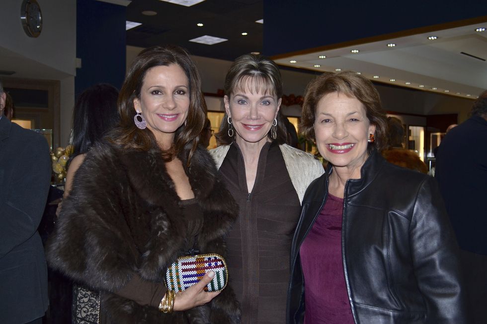 45 Martine Weitz, from left, Antoinette Austin and Sharon Dreyer at the Zadok Holiday Party December 2013