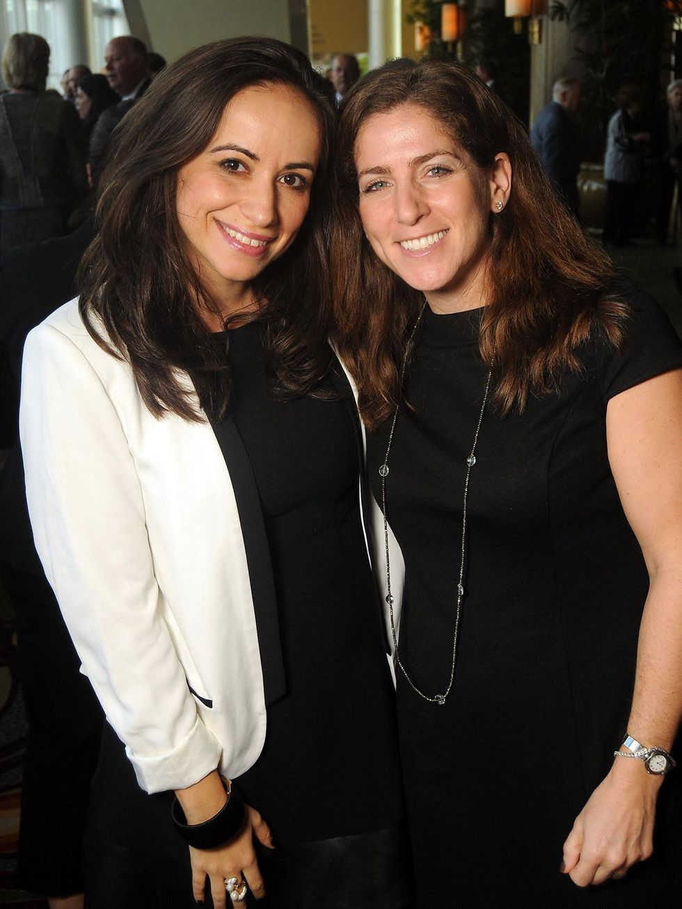 46 Greta Pliskin and Audrey Fersten at the Guardian luncheon November 2013