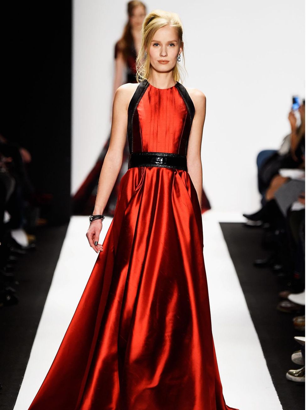 463507116 Clifford New York Fashion Week Fall 2015 February 2015 Carmen Marc Valvo