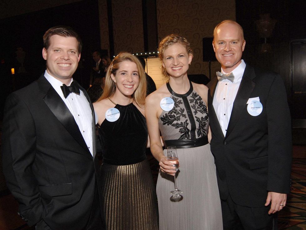 474 University of Houston Law Center Gala April 2013 Jodi Mitchell and Sarah Mitchell, Cynthia Mabry and Chad Mabry