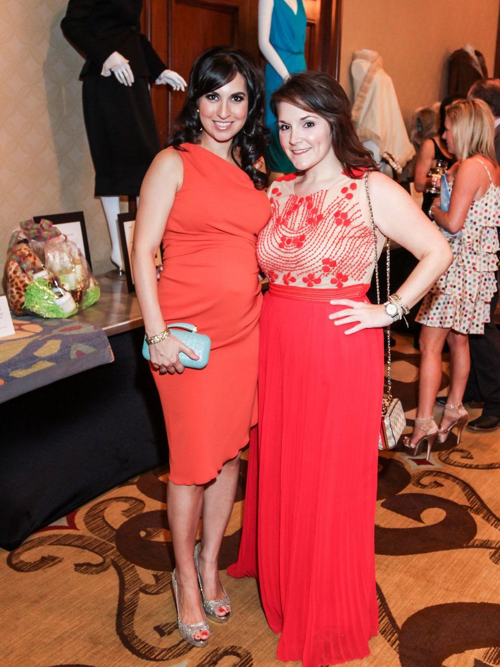 4778 Alexandra Ochoa, left, and Rebecca Bertrand at the Mission of Yahweh gala May 2014