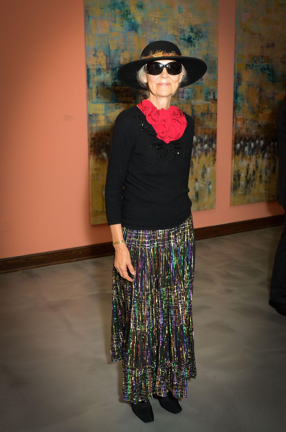 486 Jana Vander Lee at the Barbara Hines Art Opening in Dallas October 2014