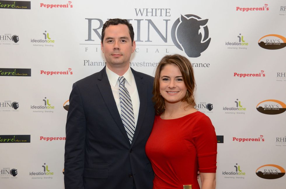 49 Claudio Gutierrez & Melissa Huntermark at the Red Carpet Soiree November 2014