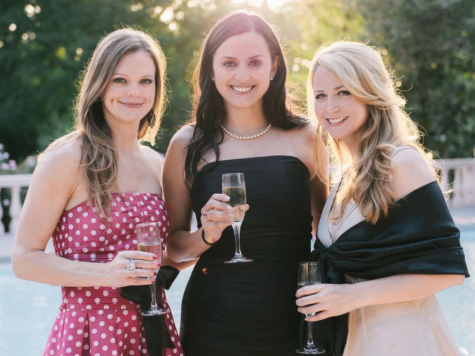 5 Always a Bridesmaid party at Rienzi May 2013 Marisa Peschel, Cotti Villagomez, Naomi Duke