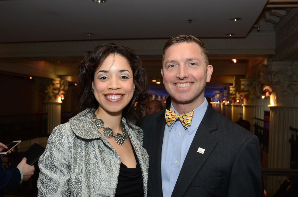 5 Amanda Edwards and Ryan Lindsay at the Victory Brunch March 2015