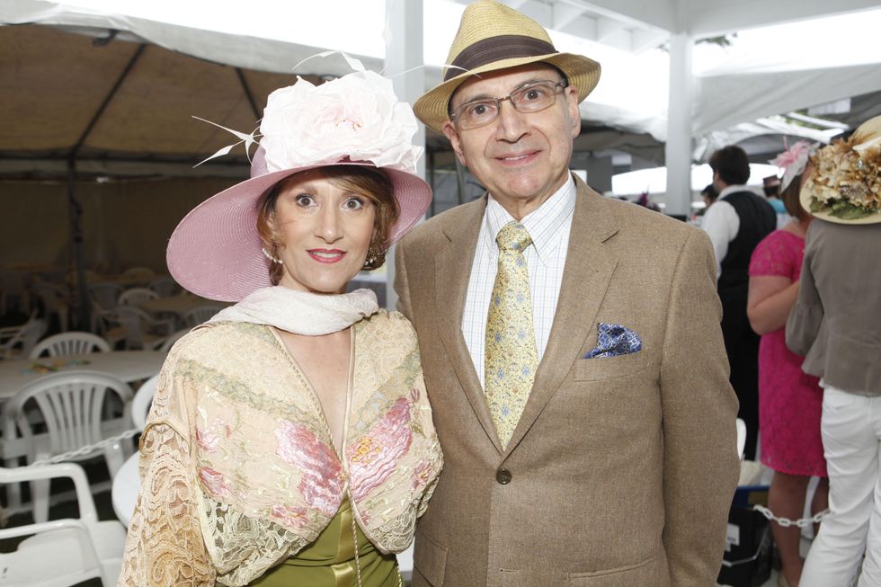 5 Barbara and Dr. Richard Strax at the Health Museum's Polo benefit April 2014