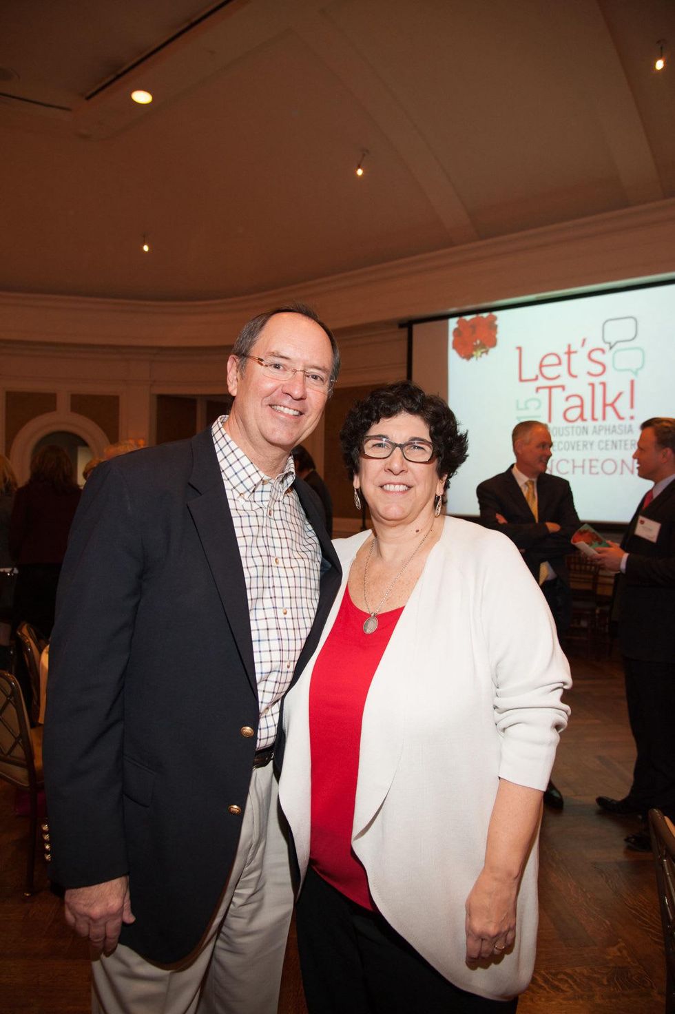 5 Carl McIntyre and Lynn Maher at the HARC Luncheon March 2015