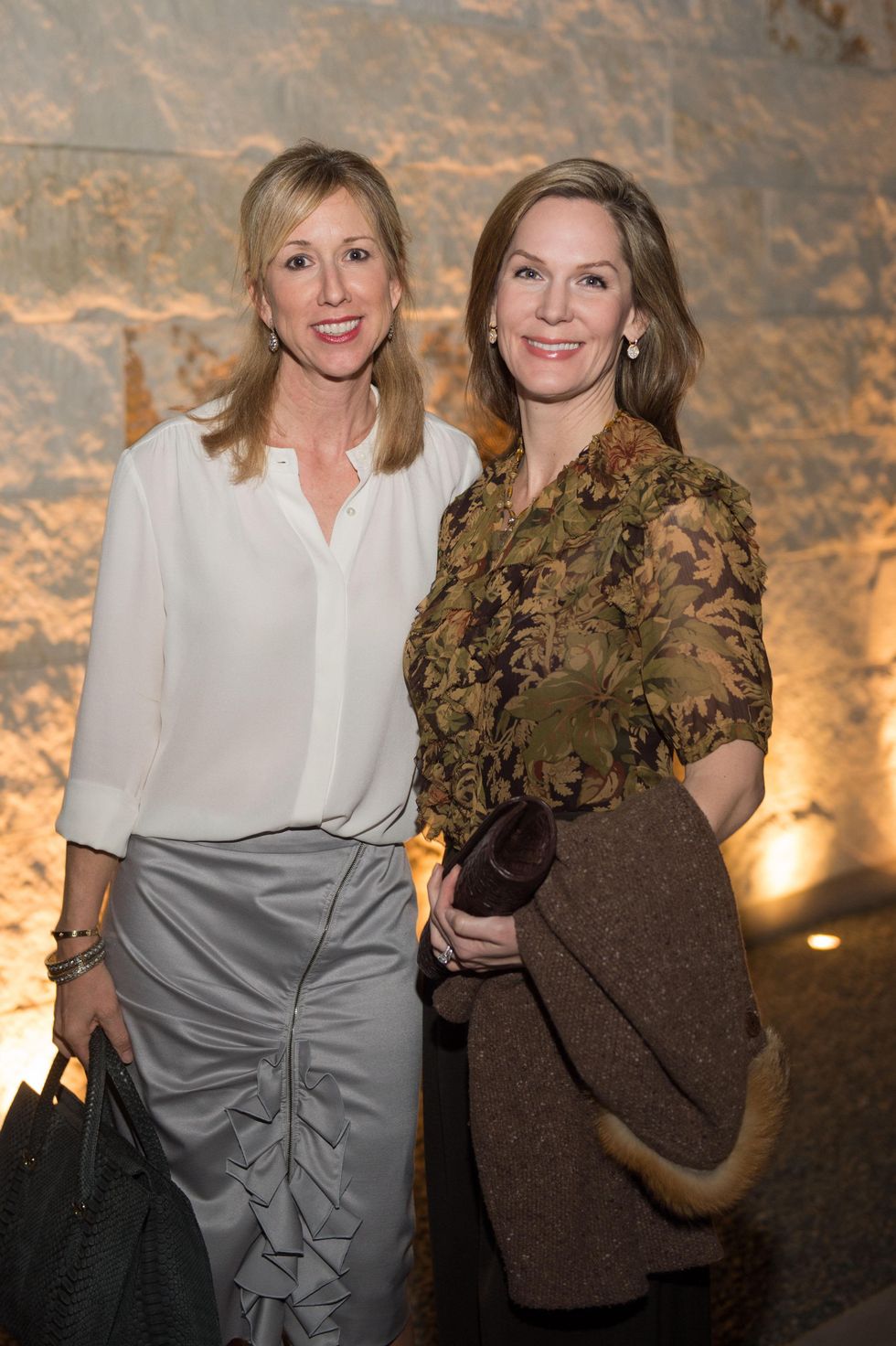 5 Caroline Finkelstein, left, and Katherine Murphy at the The Society for Leading Medicine party February 2015