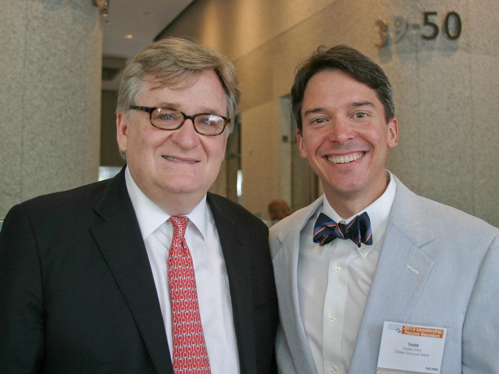 5 Center for Houston's Future party June 2013 James Calaway and Todd Litton