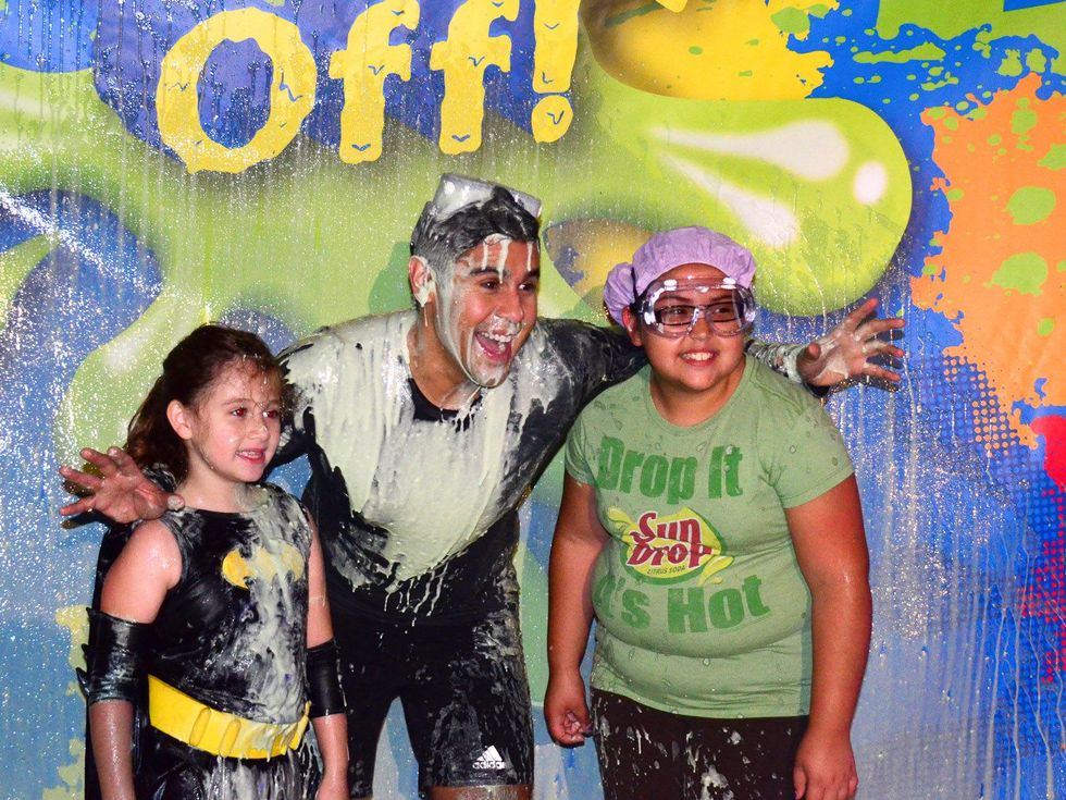 5 Children's Museum Houston slime-off October 2013 KPRC new feature reporter Ruben Galvan