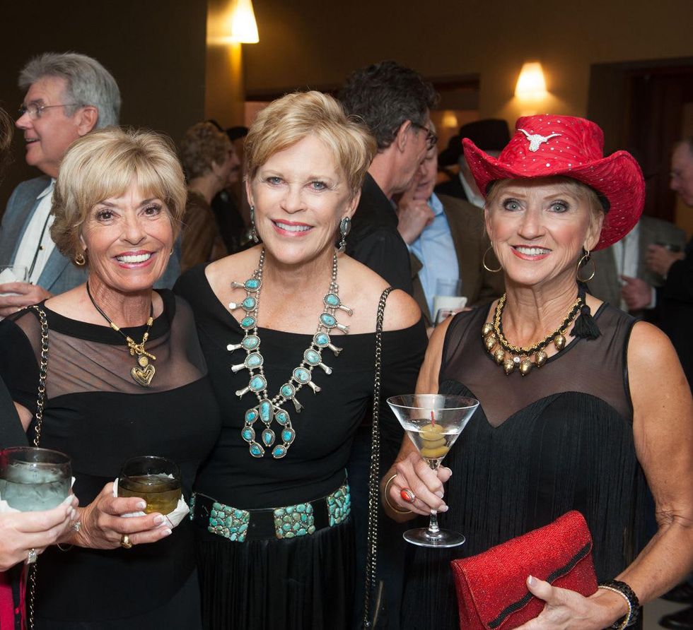 5 Darlis Fuller, from left, Margie Crump and Margaret LaRoe at the Northwest Ministries Jeans & Jewels Gala October 2014