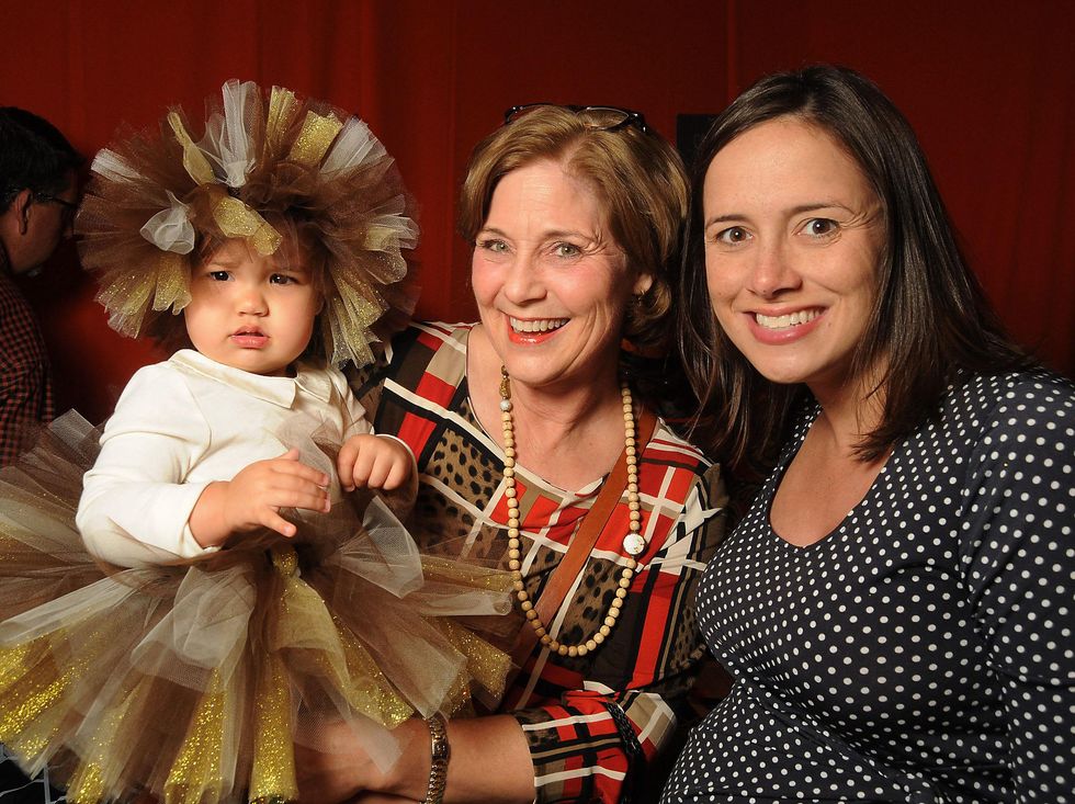 5 Ellie Frazier, from left, with Jeannie and Mary Frazier at the M.D. Anderson Kids Halloween October 2014