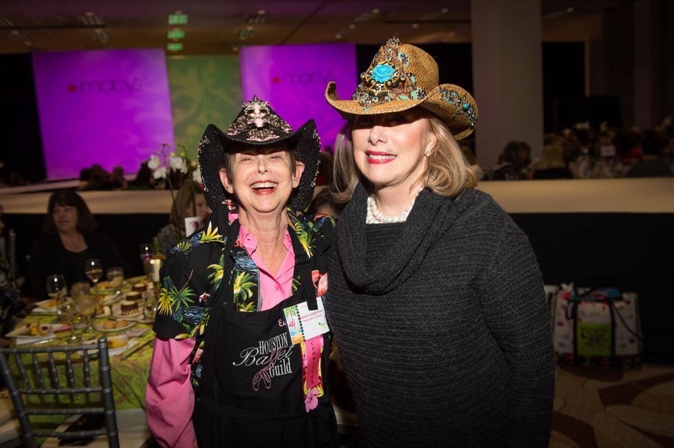5 Evelyn Leightman, left, and Susan Davis at the Nutcracker Market Macy's luncheon November 2014