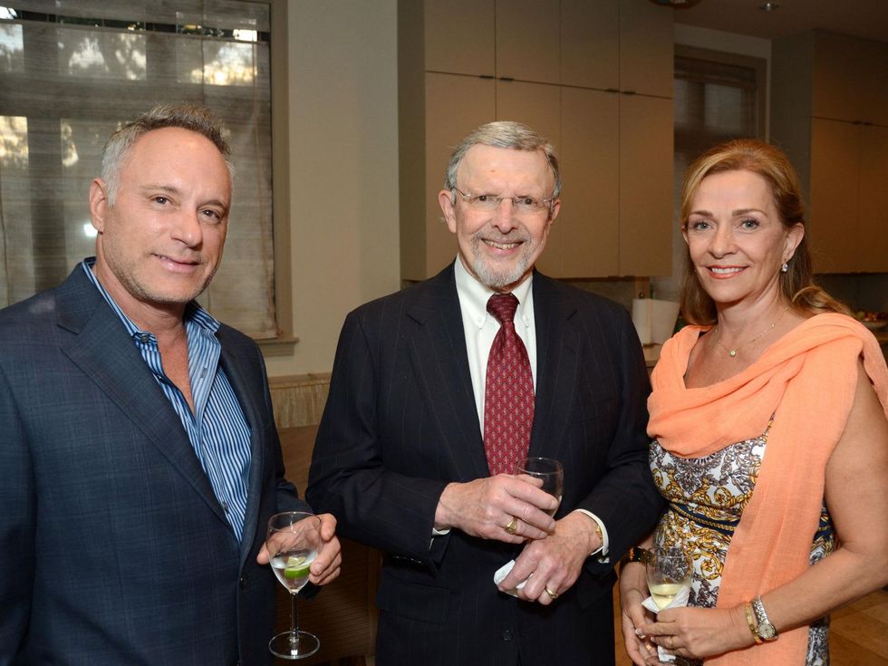 5 Houston Ballet Ambassadors event September 2013 Stephen Strum, Don Erskine, Cynthia Christ