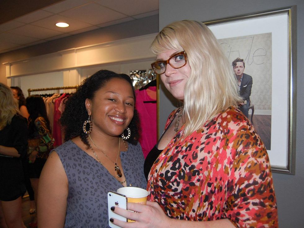 5 Houston Designed kickoff event July 2013 Cherise Luter, Shaina Park