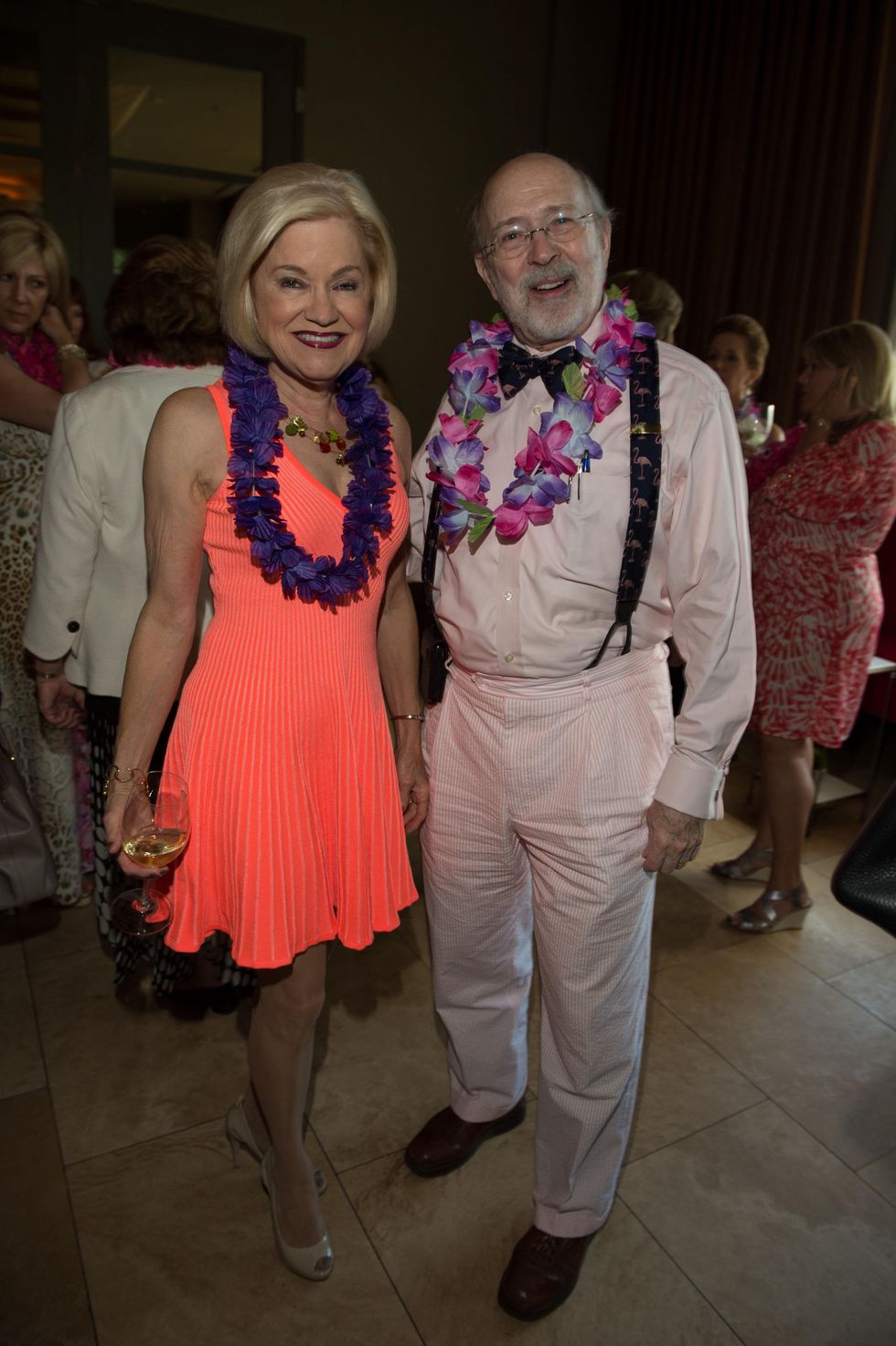 5 Jo Furr and C.C. Conner at the Flock and Flamingle event September 2014