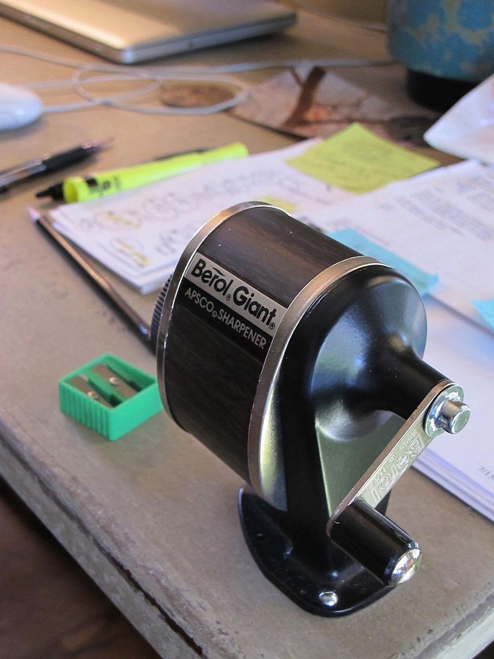 5 - Katie Oxford The Pencil Pleasure January 2015 Pencil sharpeners I like to use.