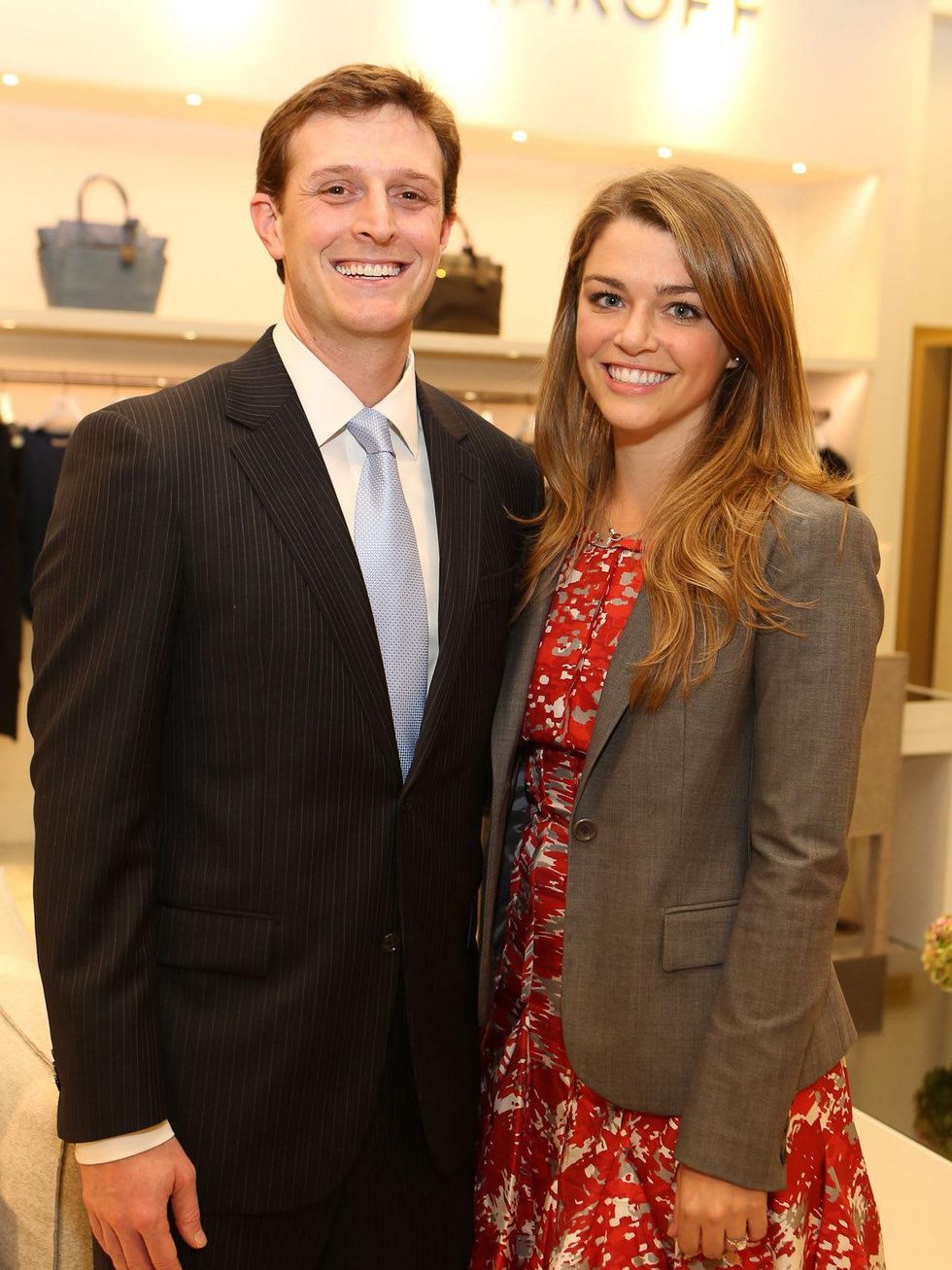 5 Kevin Kushner and Brittany Sakowitz-Kushner at Saks' Key to the Cure October 2013