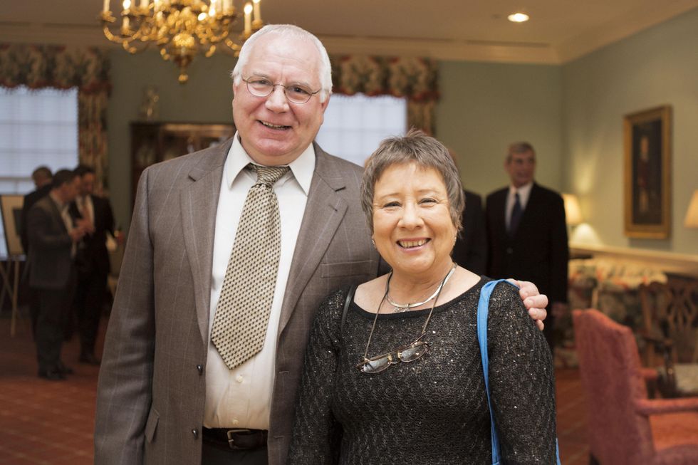 5 Laszlo and Lexi Perlaky at the Houston Center for Photography Print Auction February 2015