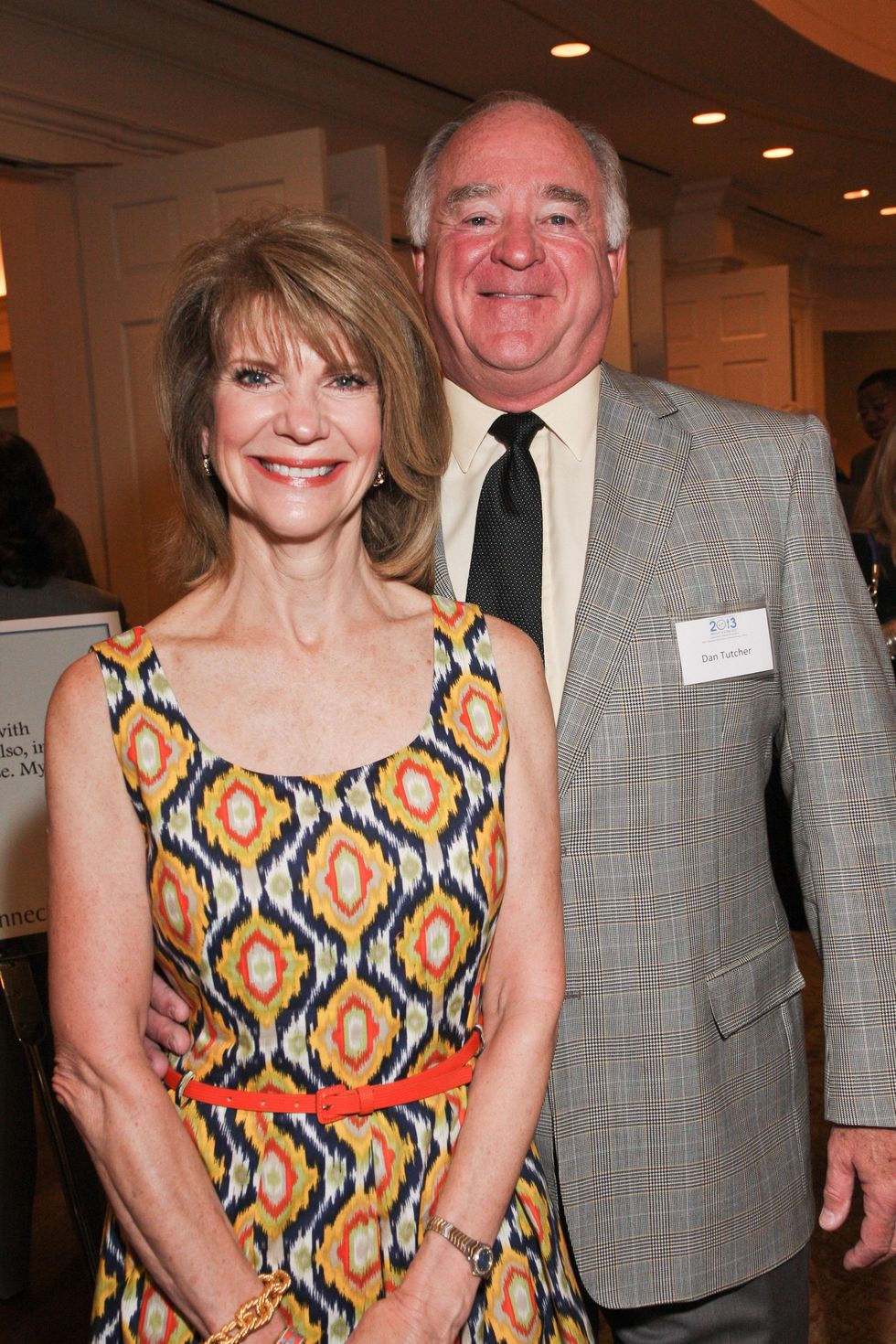 5 Mayors Literacy Breakfast Houston May 2013 Kim and Dan Tutcher