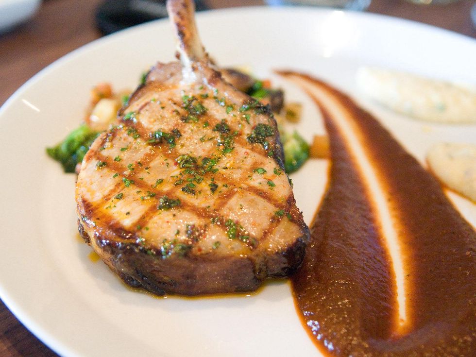 5 Philippe new menu tasting October 2013 pork chop