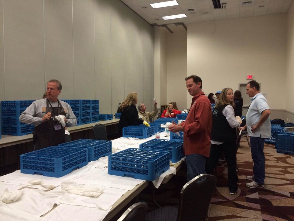 5 Rodeo Uncorked judging tour November 2013