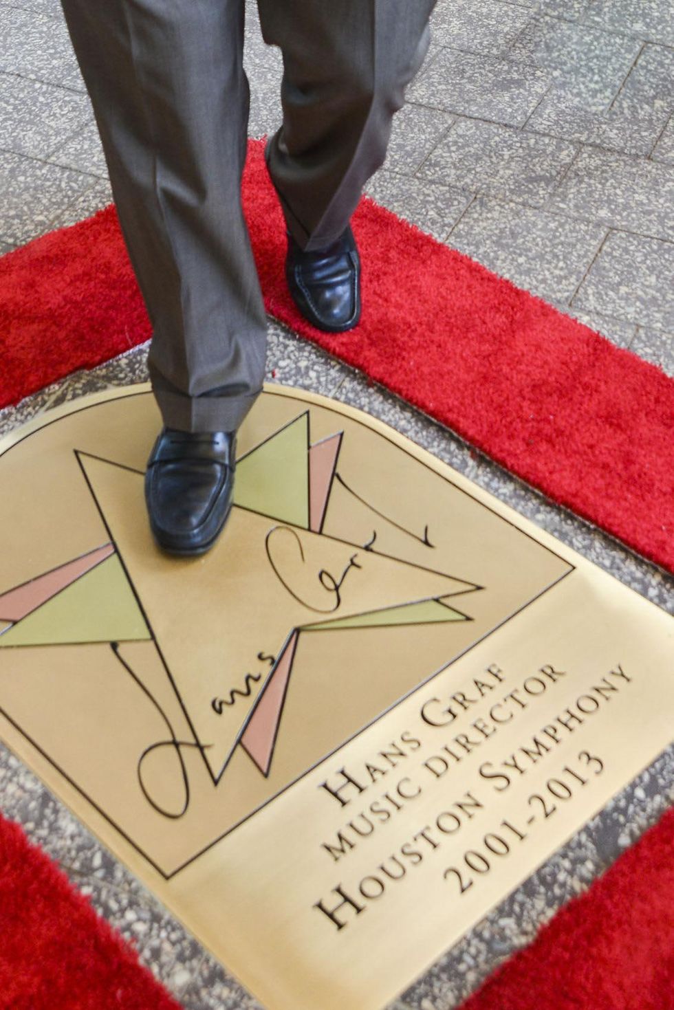 5 Walk of Fame Gold Star for Hans Graf May 2013