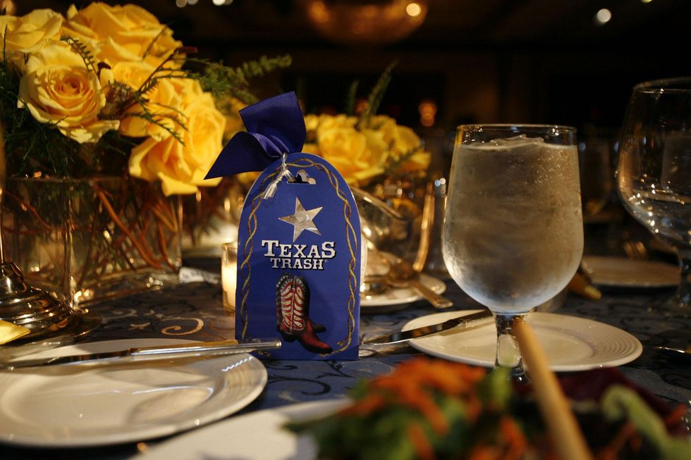 50 A popular favorite with President Bush is the \u201cTexas Trash\u201d from Susie\u2019s South Forty Confectioners in Midland at An Evening with a Legend February 2015