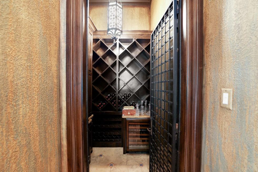 5007 Cedar Creek Drive wine room