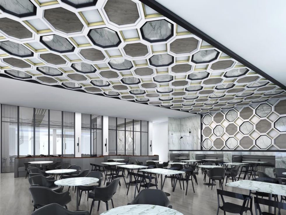 51Fifteen rendering dining room