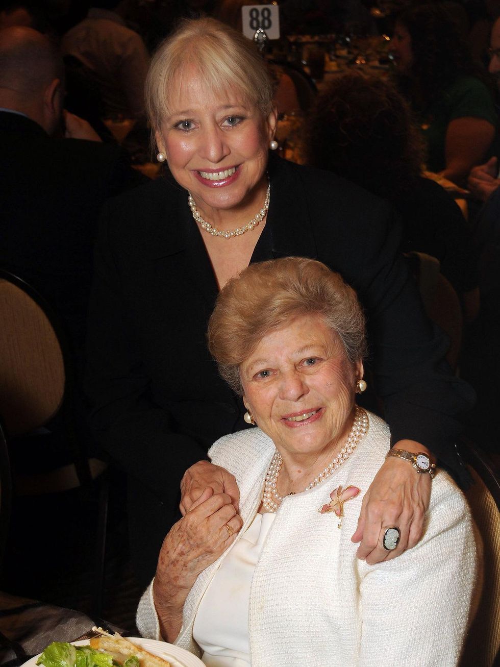 52 Pauline Solnik, left, and Anna Steinberger at the Guardian luncheon November 2013