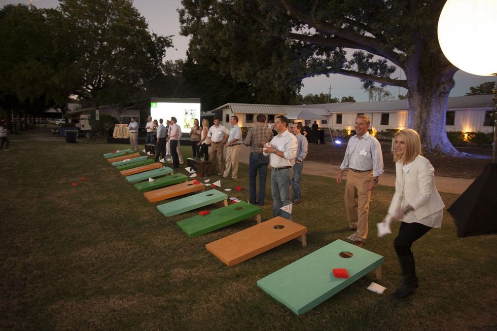 52 The toss course at the Toss for Texas Children's Hospital October 2014