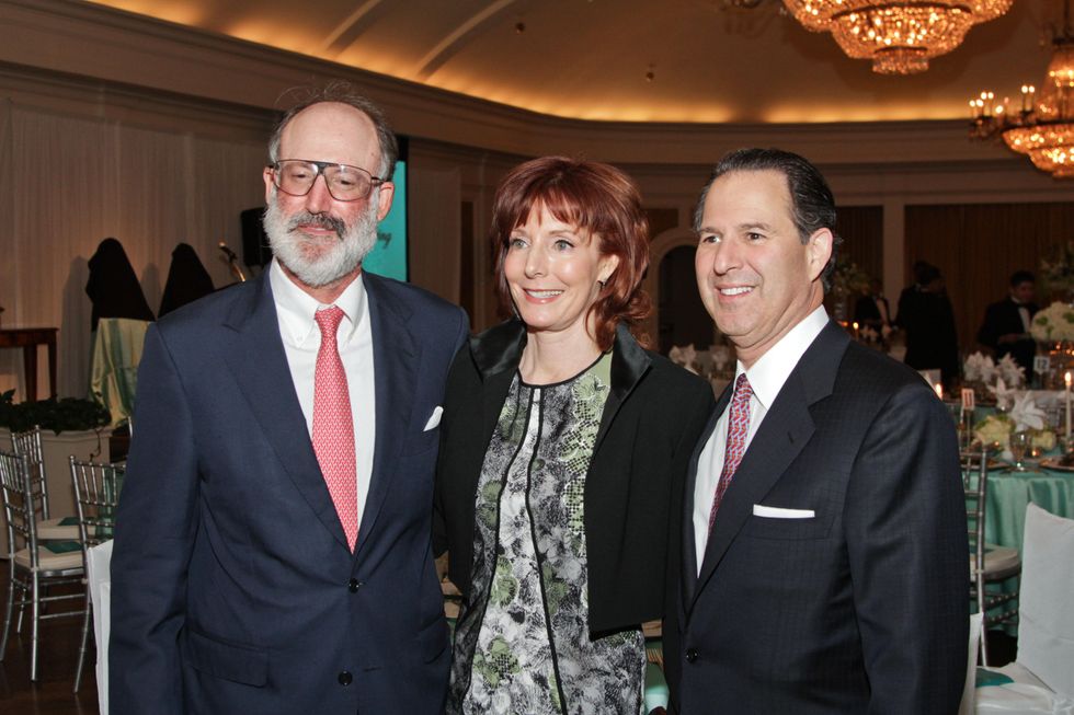 5392 at the Harris County Hospital District Gala October 2013 H. Ben Taub, from left, Marcy Taub Wessel and Henry J.N. "Kitch" Taub II USE