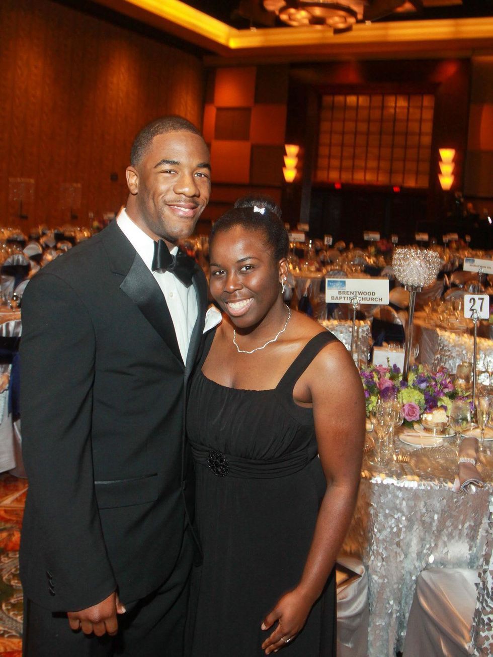 55 Chris Woodard and Chelsea Marie Piper at the UNCF Gala November 2013