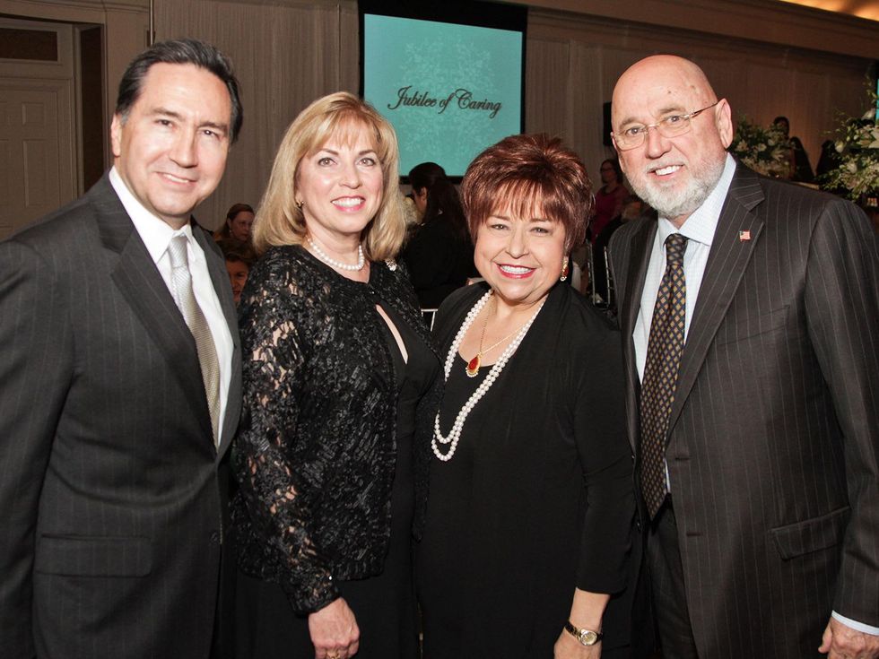 5690 at the Harris County Hospital District Gala October 2013 Denis DeBakey, from left, Lavonne Cox and Trini Mendenhall Sosa and Frank Sosa