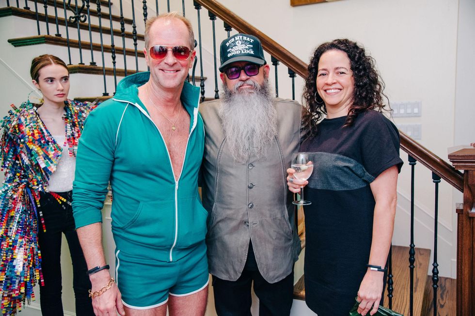 57 Shannon Hall, from left, Lee Ellis and Nicole Alcock at the Green Hearts Gala February 2015