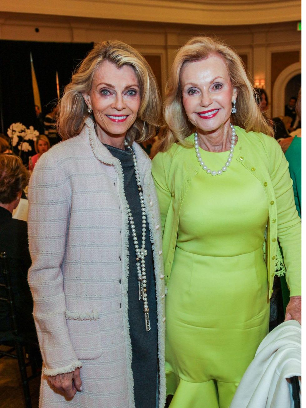 58 Alice Burguieres, left, and Pat Breen at the Salvation Army luncheon April 2014
