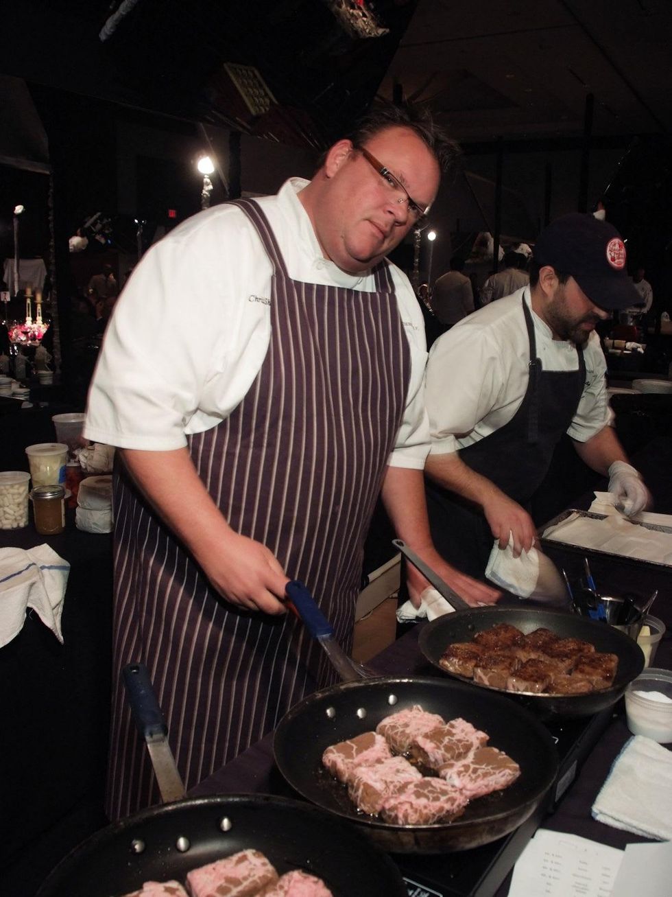 58 Chris Shepherd at the Bon Vivant Dinner January 2014