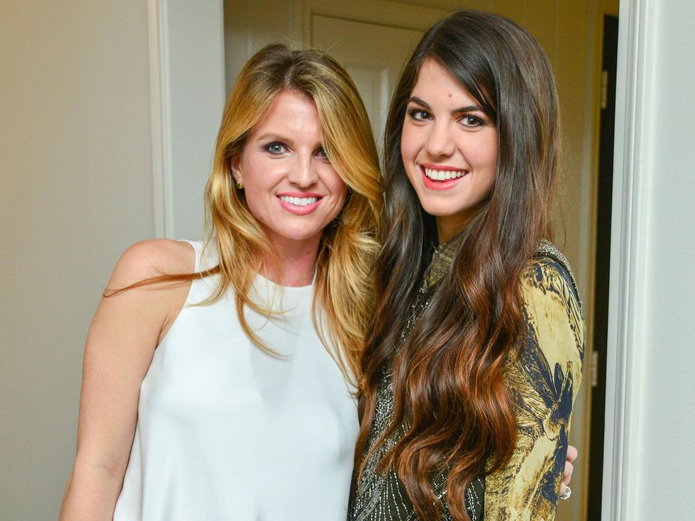 58 Lindley Arnoldy, left, and Jordan Newman at the Baanou trunk show December 2013