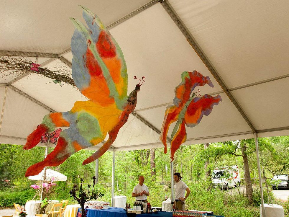 58, Texas Children's Ambassadors party April 2013 The outdoors theme was reflected in the d\u00e9cor created by Affaire Extraordinaire