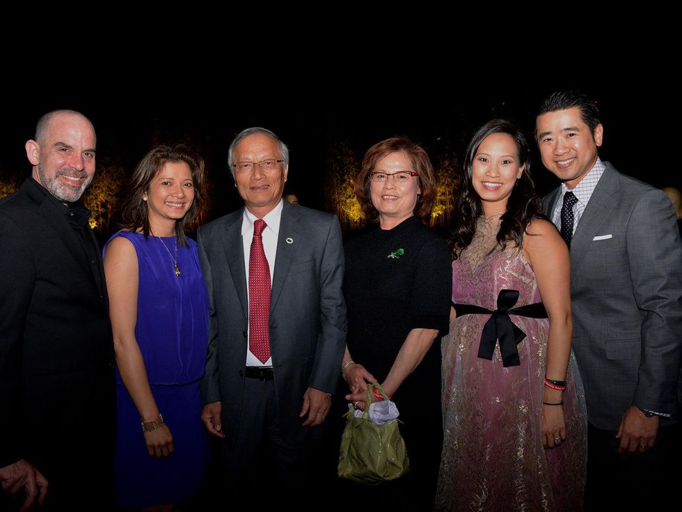 6 0618 John Bradshaw Jr., from left, Bonna Kol, Henry and Jenny Wu and Janae and Kenneth Tsai at the Asia Society Spotlight Asia party April 2014